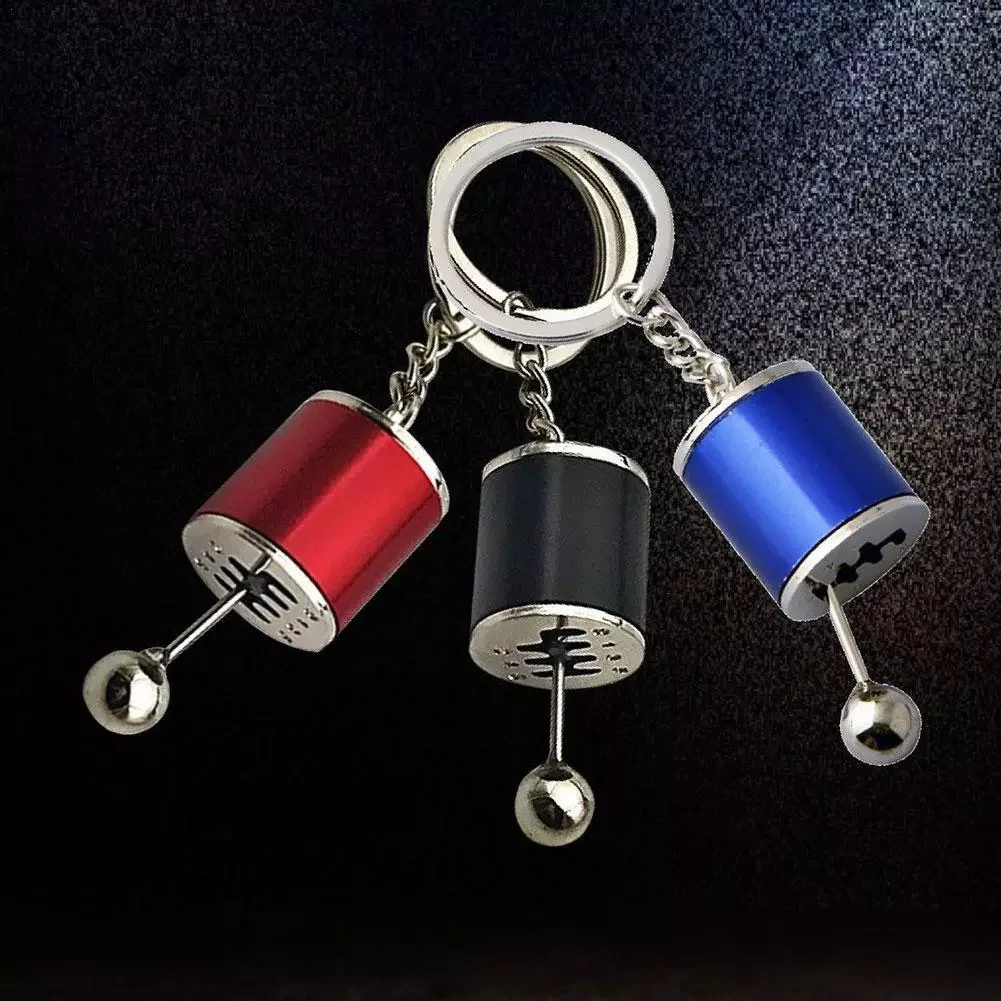 

Gear Shift 6-Speed Manual Transmission Keyring Car Tuning Part Gearbox Gearshift Gear Shift Keychain