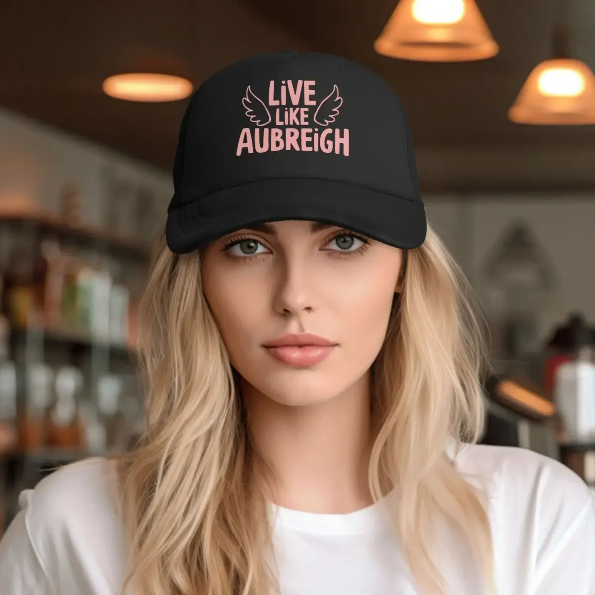 Бейсболки Live Like Aubreigh T Shirt Wyatt осведомленность о самоубийствах и запуске сетчатые