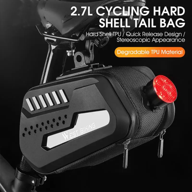 

Большая Емкость л велосипедная сумка для заднего сиденья, задняя Сумка, твердая оболочка, седельная сумка, регулируемый кронштейн, подушка, задняя Сумка, оборудование для верховой езды