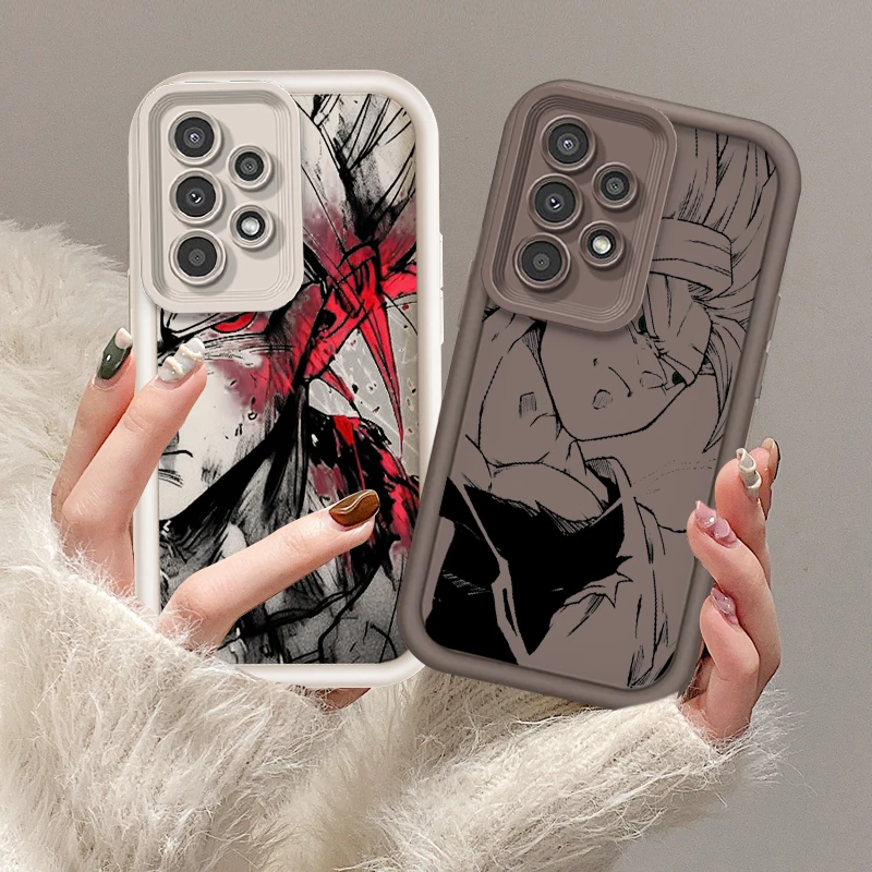 Комикс искусство D-Dragon Ball Goku для Samsung A73 A71 A54 A53 A52 A51 A33 A32 A21S A14 A13 A12 A03 A04 A05