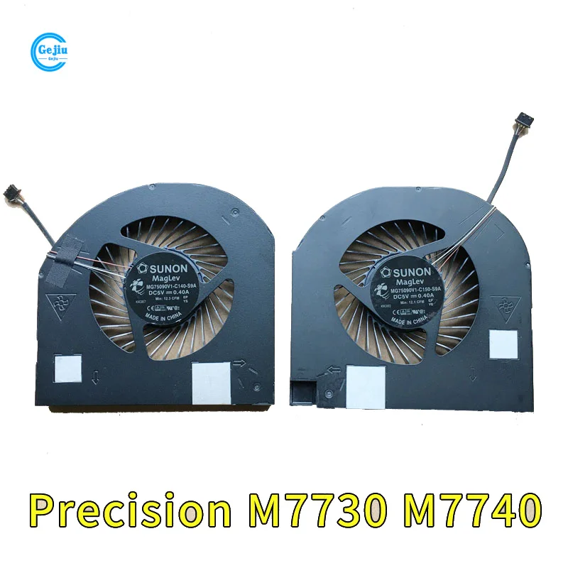 Новый оригинальный вентилятор охлаждения процессора для Dell precision 7730 7740 M7730 M7740 Новый оригинальный вентилятор охлаждения процессора для Dell precision 7730 7740 M7730 M7740