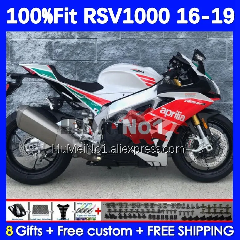 

Корпус инжектора для Aprilia RSV 1000 R RR 1000R 140No.10 RSV1000 16 17 18 19 RSV1000RR 2016 2017 2018 Обтекатели белый глянцевый