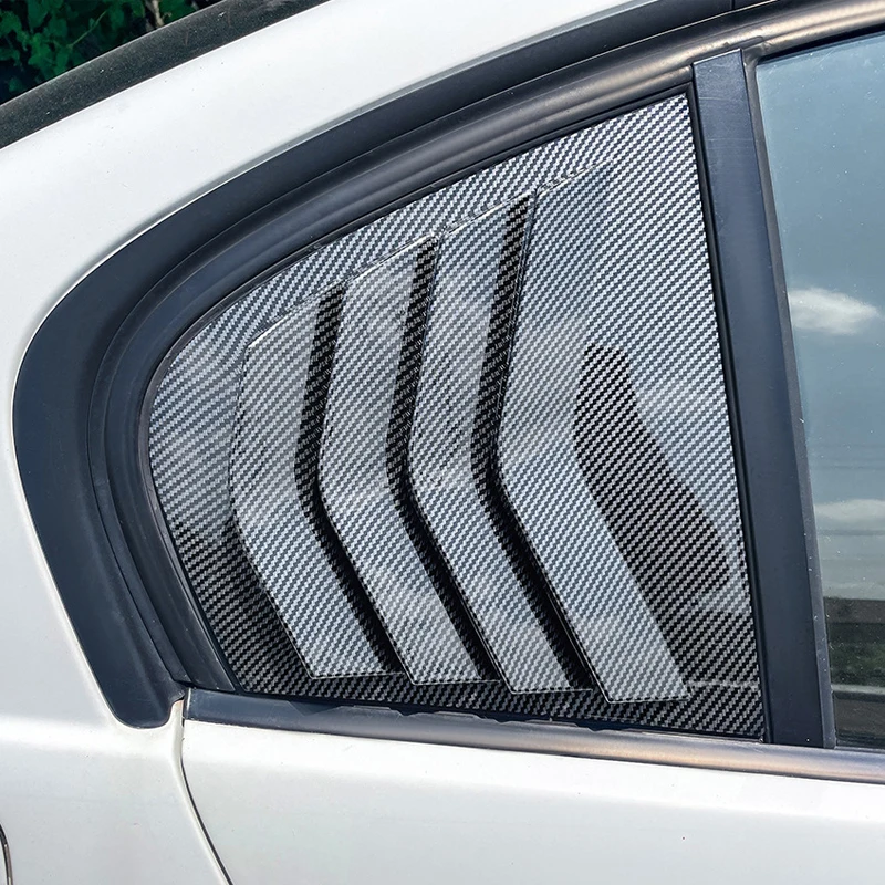 

Крышка затвора заднего стекла автомобиля для BMW 3 серии E90 320i 330i M3, отделка оконных жалюзи, боковое отверстие, аксессуары из углеродного волокна 2005-2011