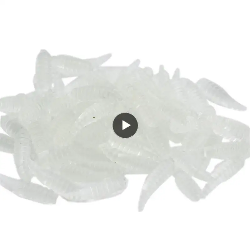 

Simulation Fishing Lures Realistic Bread Worm Artificial Bait Pvc Fishing Supplies Soft Bait Attract Fish False Bionic Bait