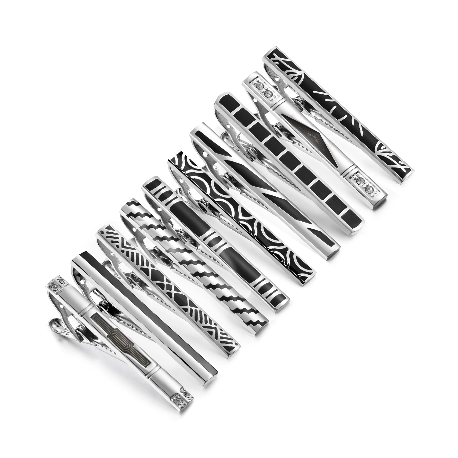 1 шт. мужской зажим для галстука медный мужчин зажимы рубашки и запонки свадебный