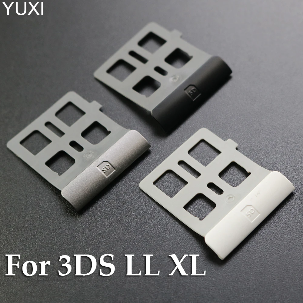 

YUXI 2/5/10pcs Original New for 3DS XL SD Game Card Slot Cover Holder Frame for 3DS LL Console Replacement Accessories