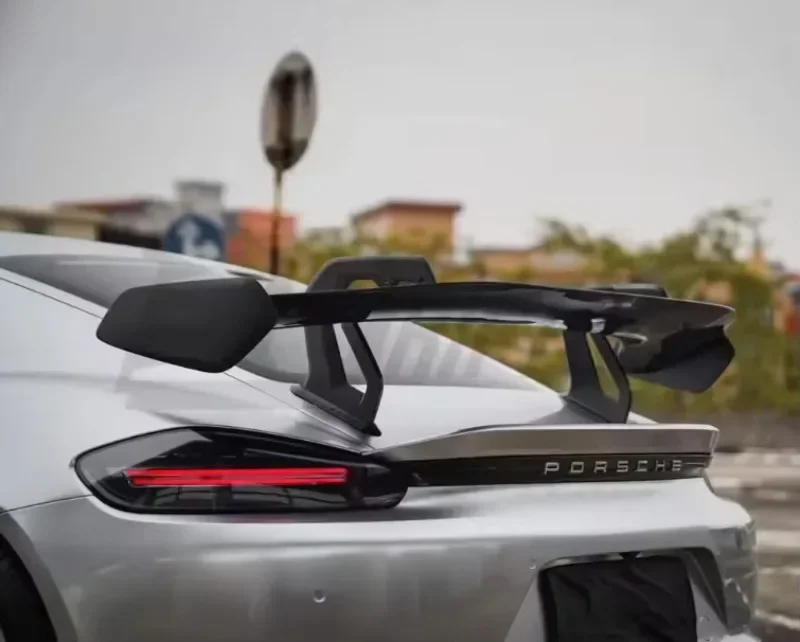 Новый! Сухое углеродное волокно для Porsche 718 Cayman GT4RS GT Стиль из настоящего