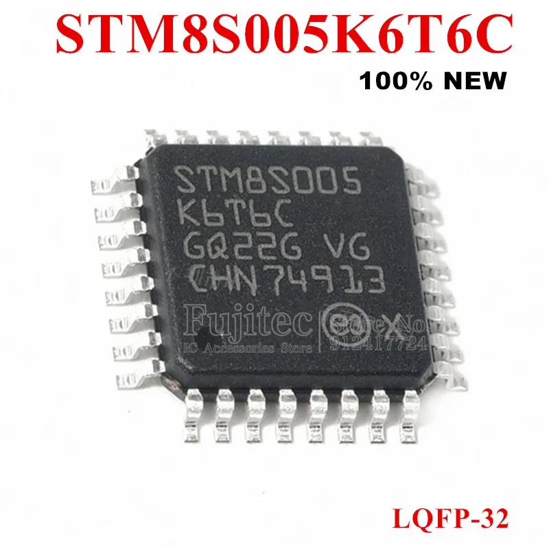 1 шт./партия STM8S005K6T6 STM8S005K6T6C STM8S005 LQFP-32
