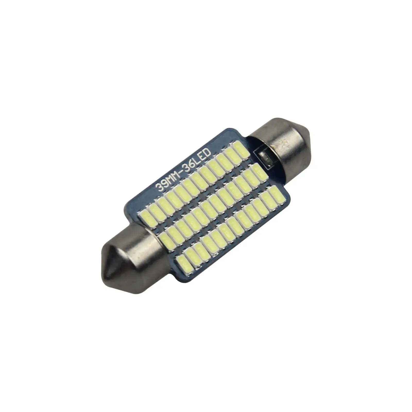 4 шт. автомобильные белые лампы 39 мм