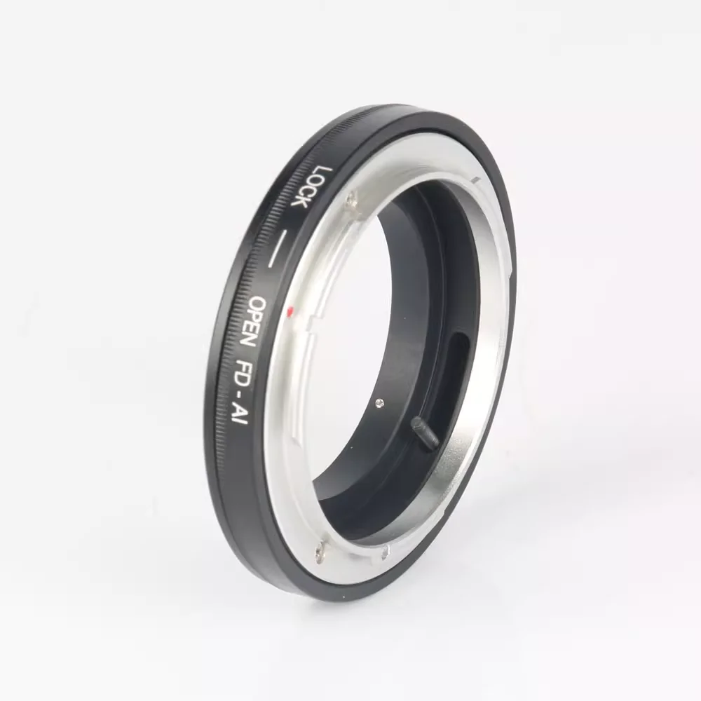 FD-AI Mount Adapter Ring For FD Lens to F D7100/ D600/ D3200/ D800 Aluminium Alloy Round Extension Tubes AI Camera