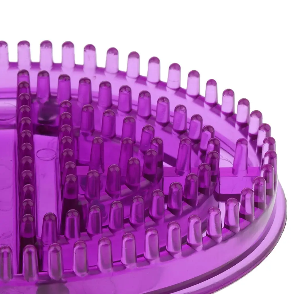 Массажная щетка Meridian с закругленными концами антицеллюлитная массажная для лица