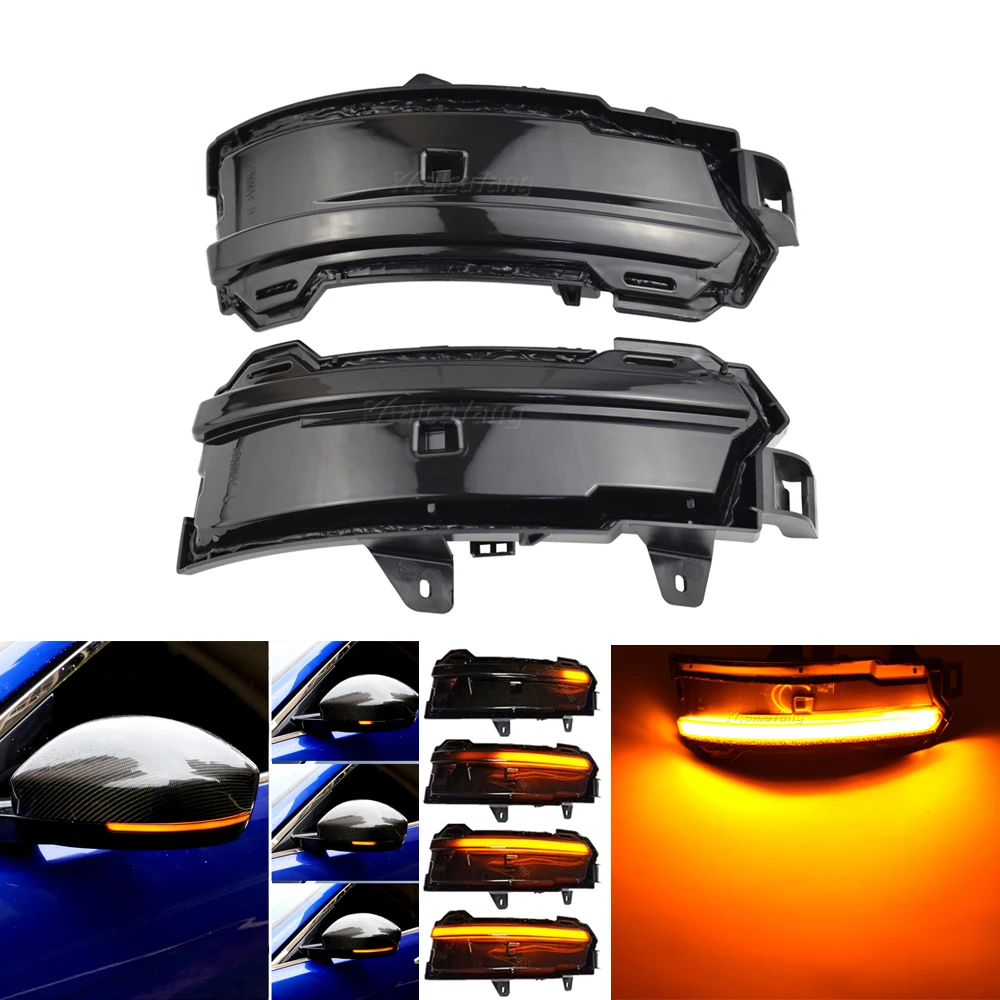 

For Land Rover Discovery Sport Range Rover Evoque Velar Jaguar F-Pace E-Pace Dynamic Turn Signal Light Mirror Indicator Lamp