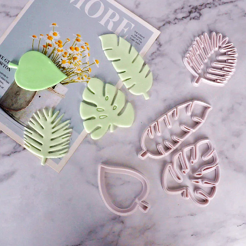 

DIY 3D Leaf Mold Baking Accessories Sugar Craft Chocolate Cutter Fondant Cake Decorating Tool Cookie Mold Baking Accessories