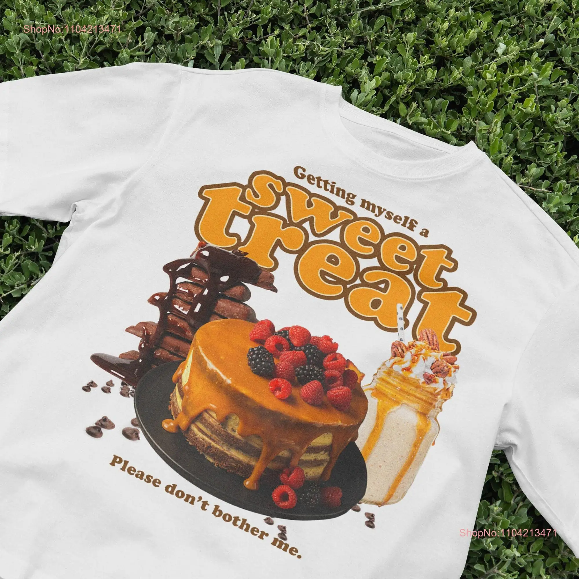 Забавная футболка Sweet Treat для любителей пекарни Foodie Cake DesserT 90-х годов простая