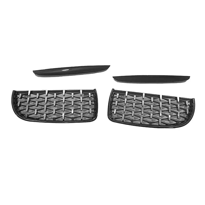 Решетки радиатора глянцевые черные для BMW 3 серии E90 2005-2008 годов выпуска звездное