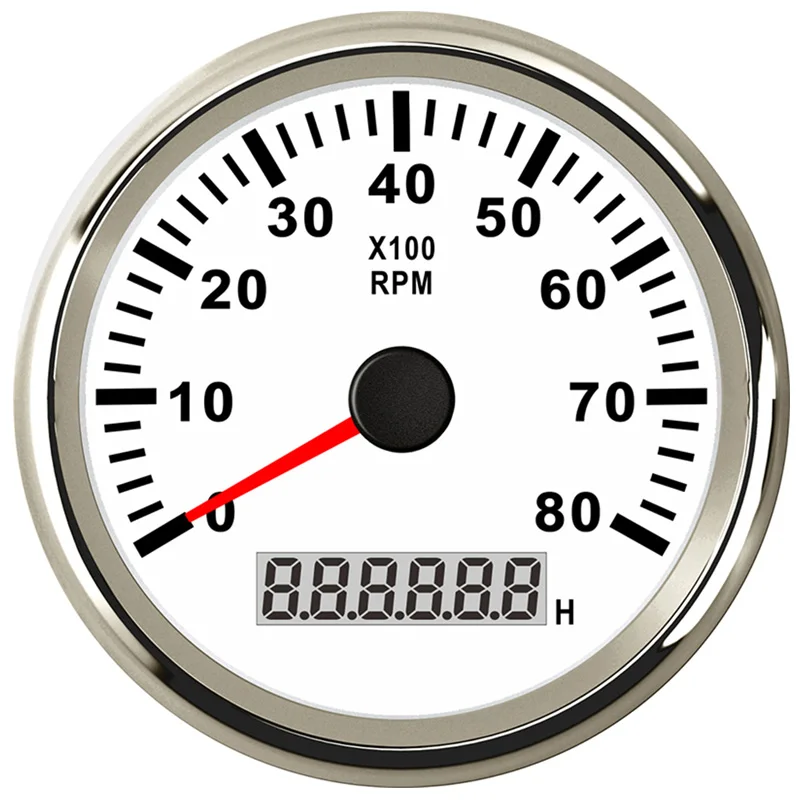 Тахометры 0-8000 об/мин Революционные счетчики Тахоскопы 9-32 В постоянного тока с