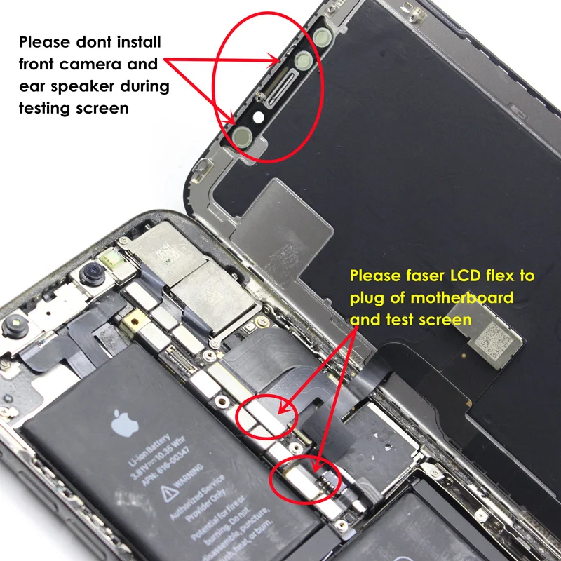 

ЖК-дисплей с сенсорным экраном для iPhone 11 Pro Max, ЖК-дисплей в сборе с реальным тоном для ремонта iPhone X, XR, XS Max, AAA +++