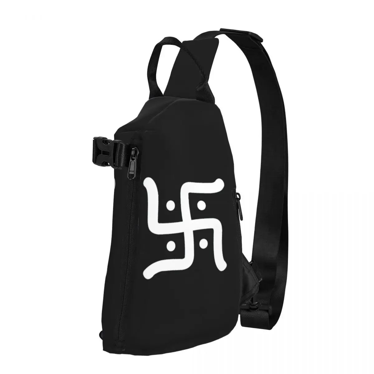 Hindu Swastika Active Shoulder Bags Chest Cross Chest Bag Diagonally Casual Man Messenger Bag