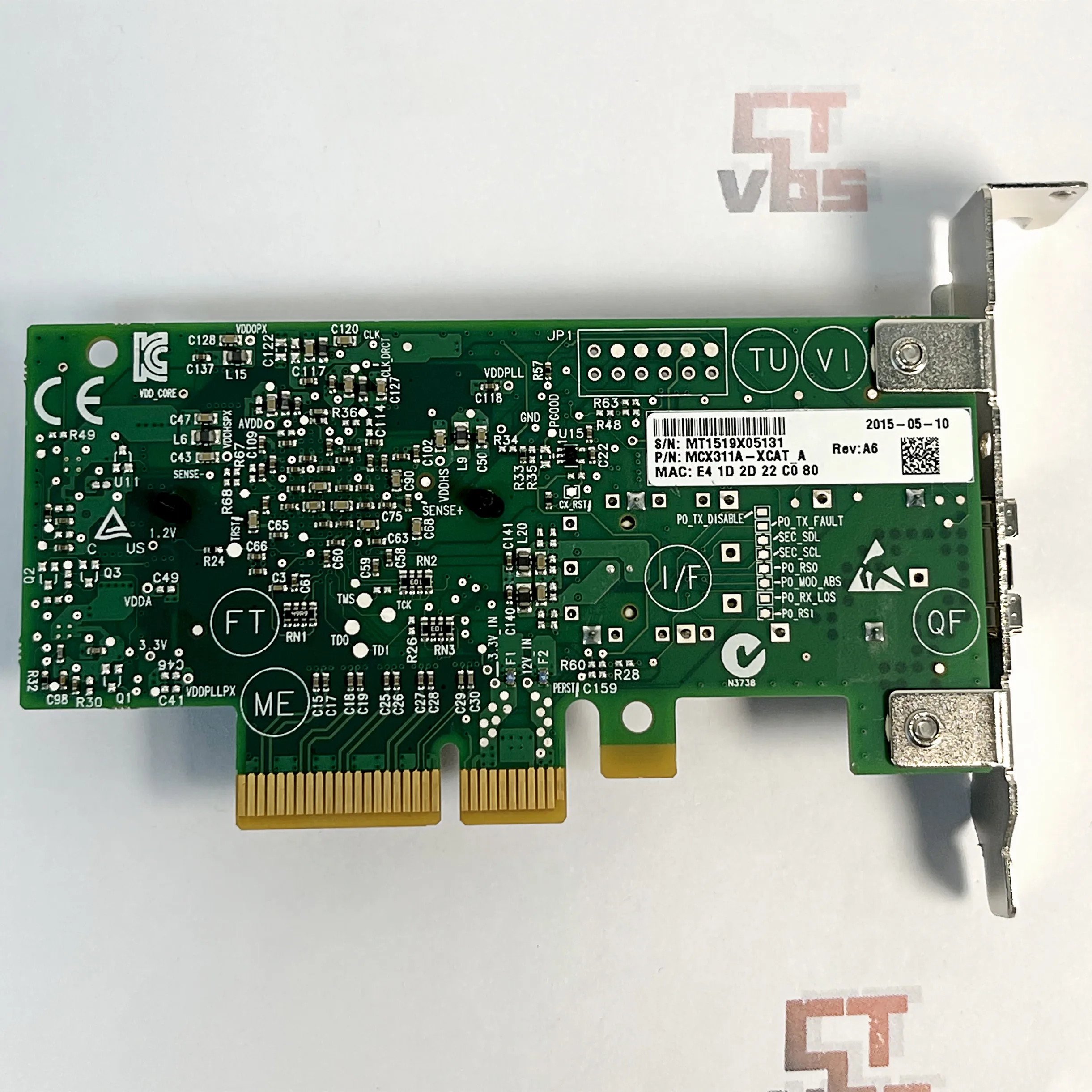 Mellanox ConnectX-3 CX311A MCX311A-XCAT 10G Ethernet 10GbE SFP+ PCIe NIC Adapter *Free Shipping*
