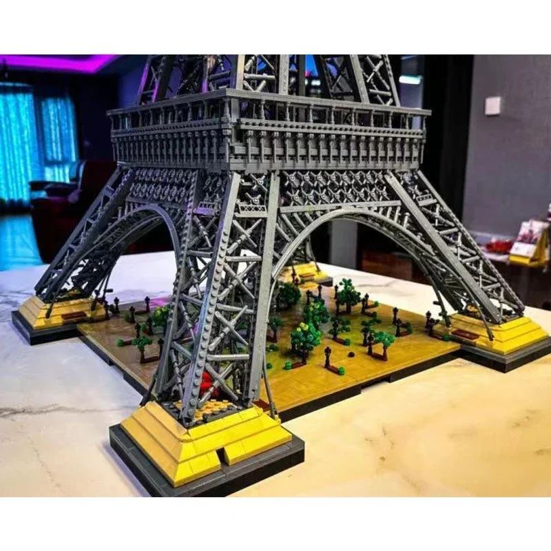 10001 шт. большие 10307 Эйфелевая башня строительные блоки кирпичи детские подарки на