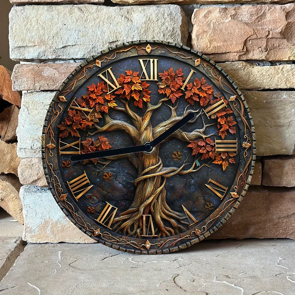 Набор настенных часов сделай сам с 3D-дизайном Древо жизни включает в себя