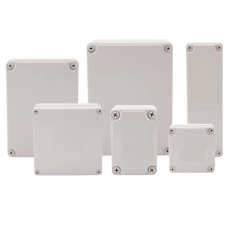 

AG Series IP67 Waterproof ABS Plastic Juction Box Housing Electronic Project Enclosure Terminal Box Outdoor Usage Cable Case