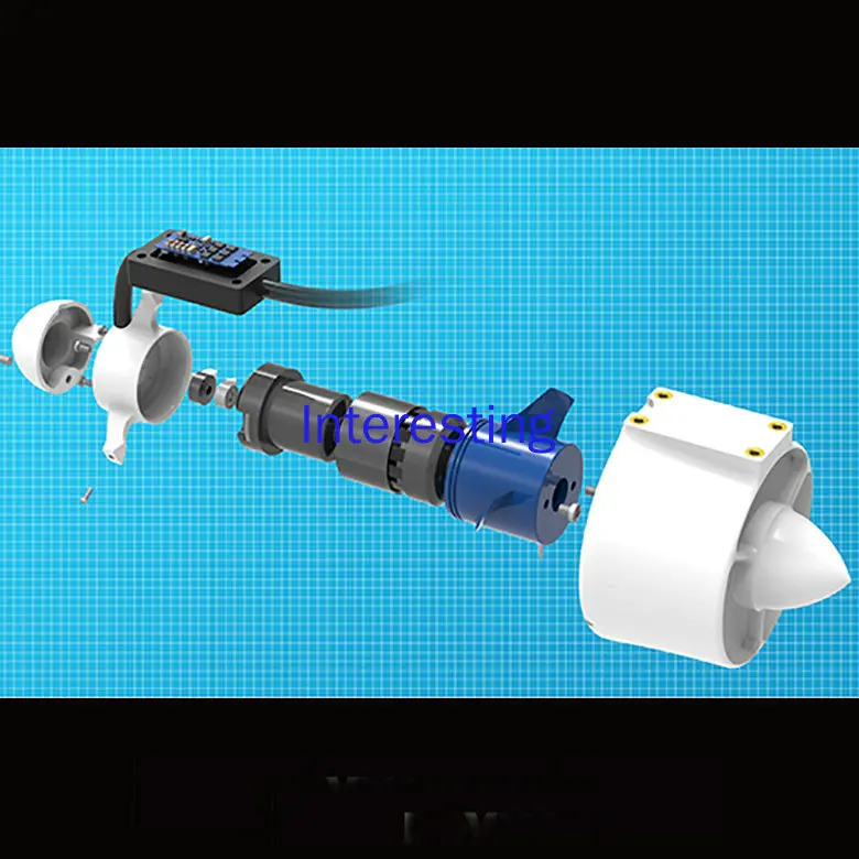 

Лодка с дистанционным управлением 12-26 В бесщеточный мотор подводный робот Thruster