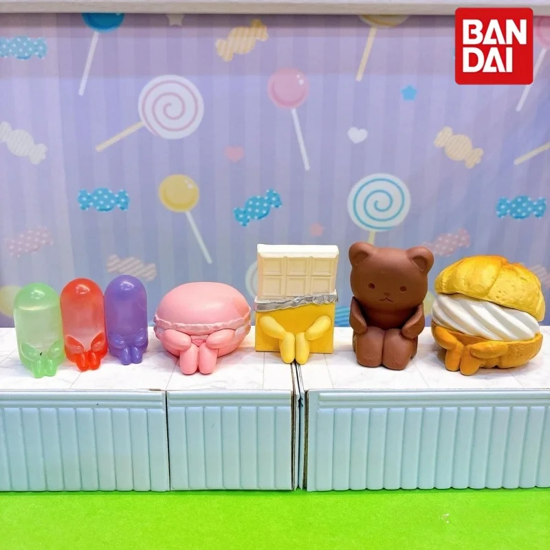 Фото Коллекционная фигурка Bandai Gashapon Machiboke Waiting Figure Vol 03: Десерт, сладости, конфеты, шоколад, печенье, украшение для рабочего стола №3