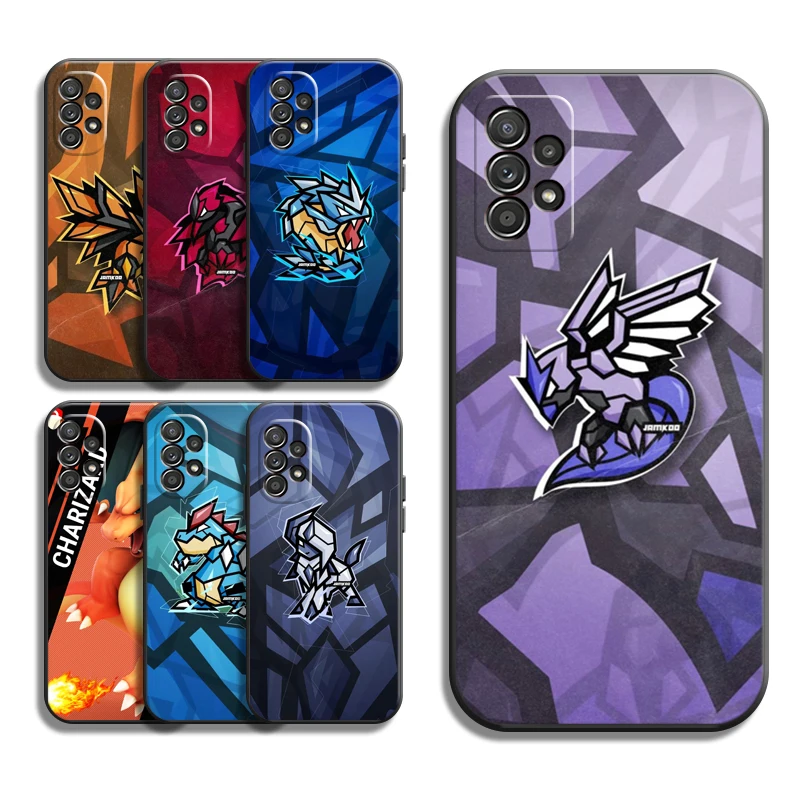 

Pokemon Pikachu Phone Cases For Samsung Galaxy A51 4G A51 5G A71 4G A71 5G A52 4G A52 5G A72 4G A72 5G Soft TPU Carcasa Coque