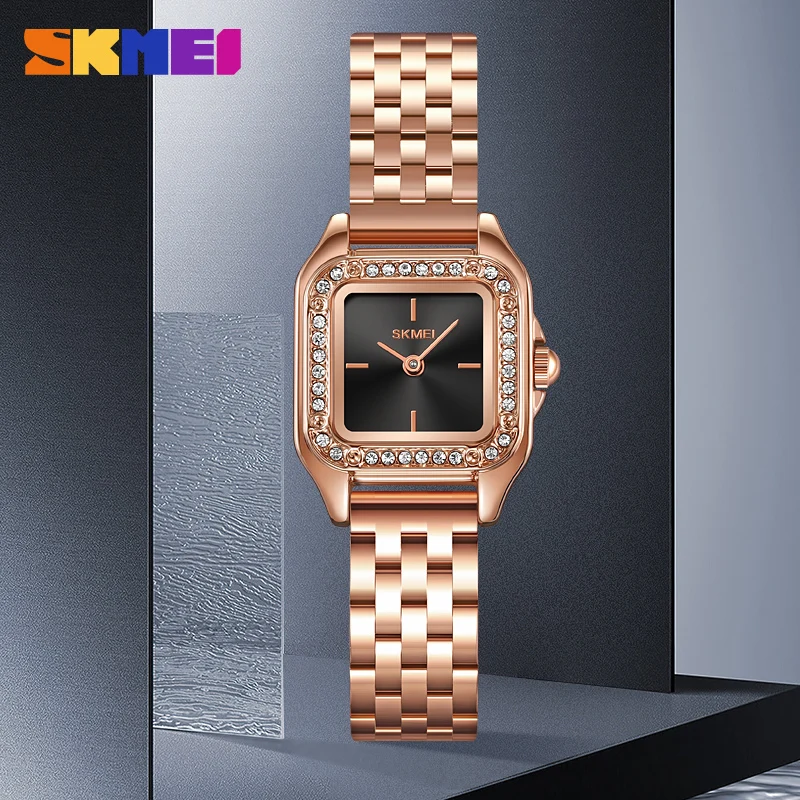 Часы наручные SKMEI женские кварцевые роскошные элегантные спортивные