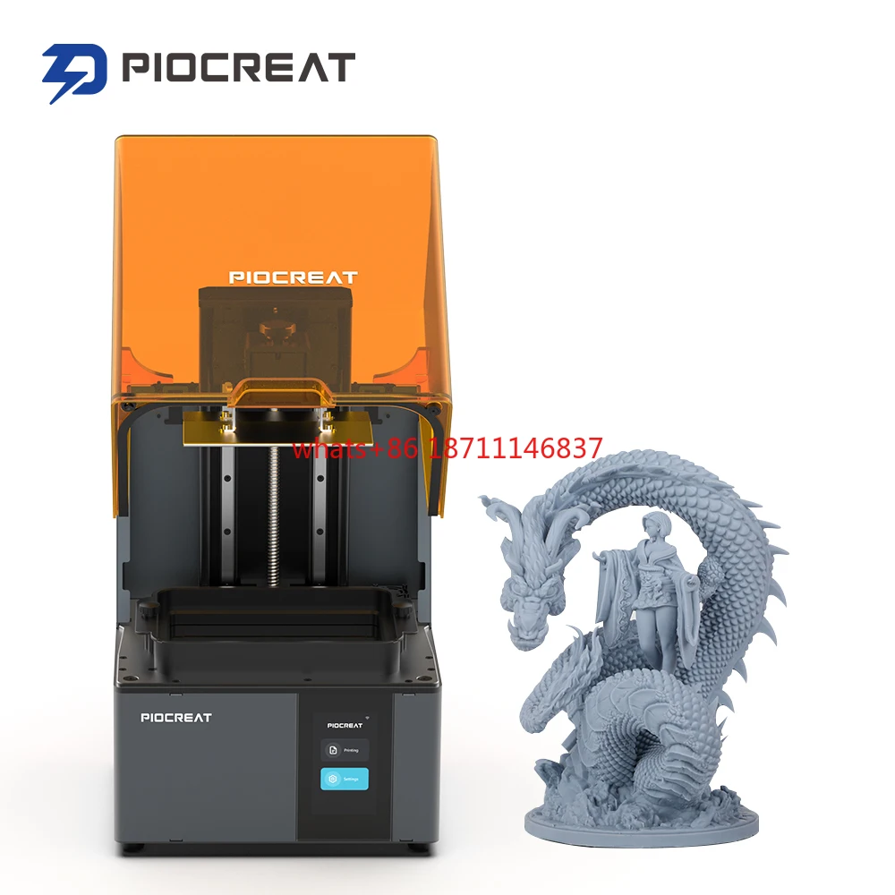 3D-принтер Piocreat C01 10 1 дюйма 14 к с ЖК-дисплеем