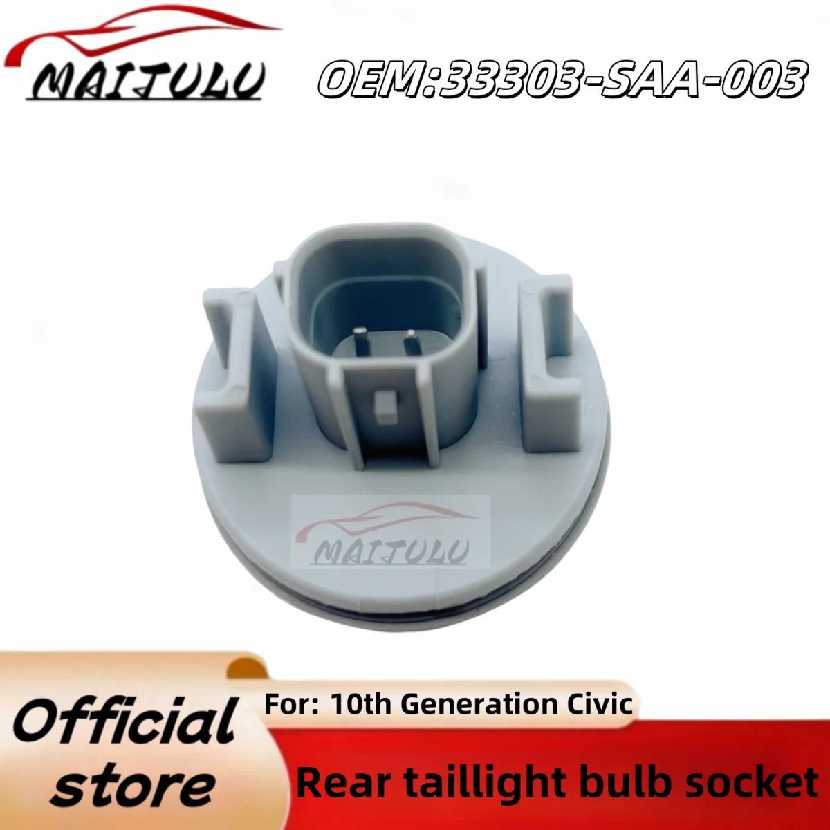 

Патрон лампы указателя поворота для Honda Fit XR-V, Odyssey CR-V, Civic Accord, цоколь лампы заднего фонаря 33303-SAA-003