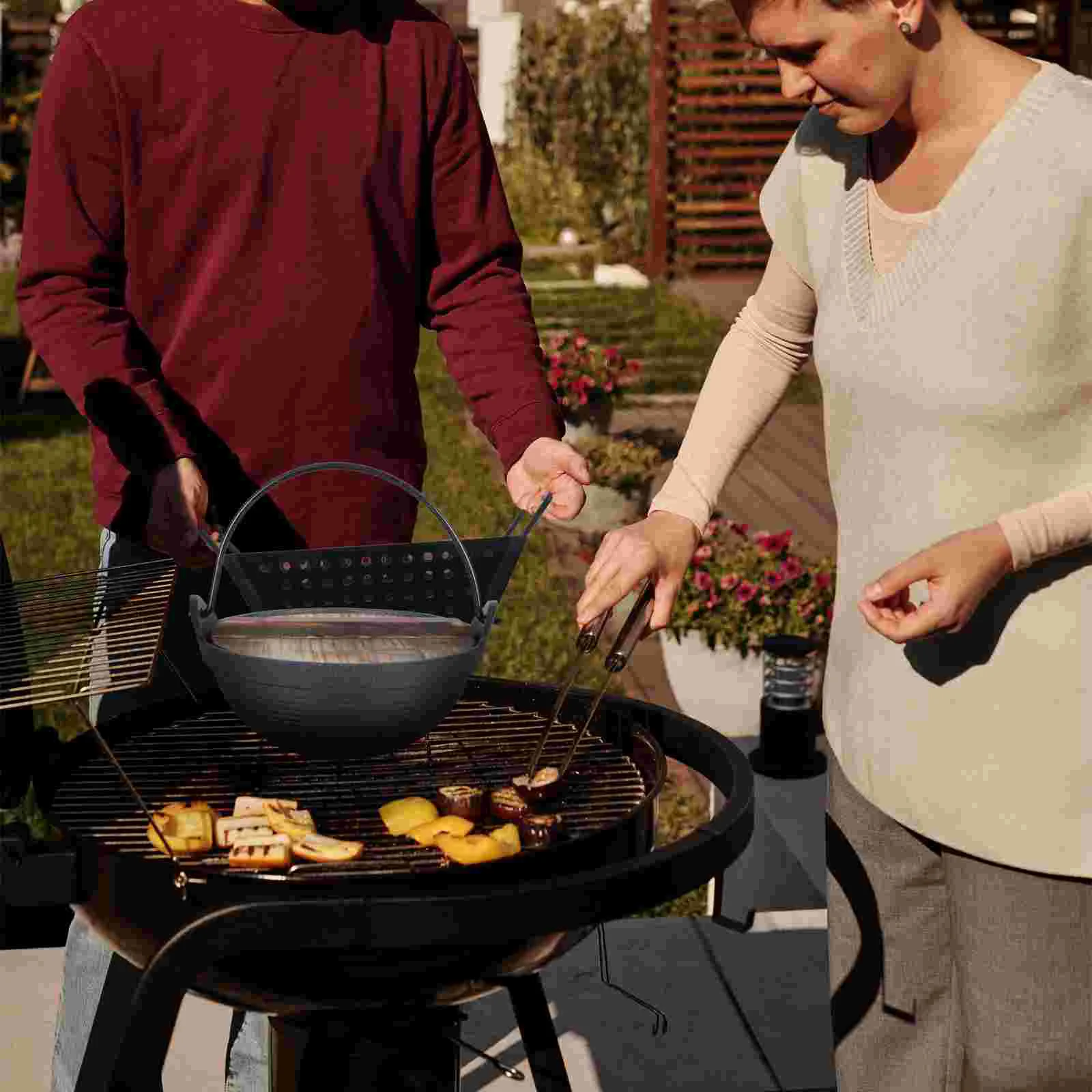 

Pot Shabu Nabe Pan Sukiyaki Japanese Hot Iron Single Paella Irori Spanish Serving Cooking Cast Tetsu Oven Casserolecamp