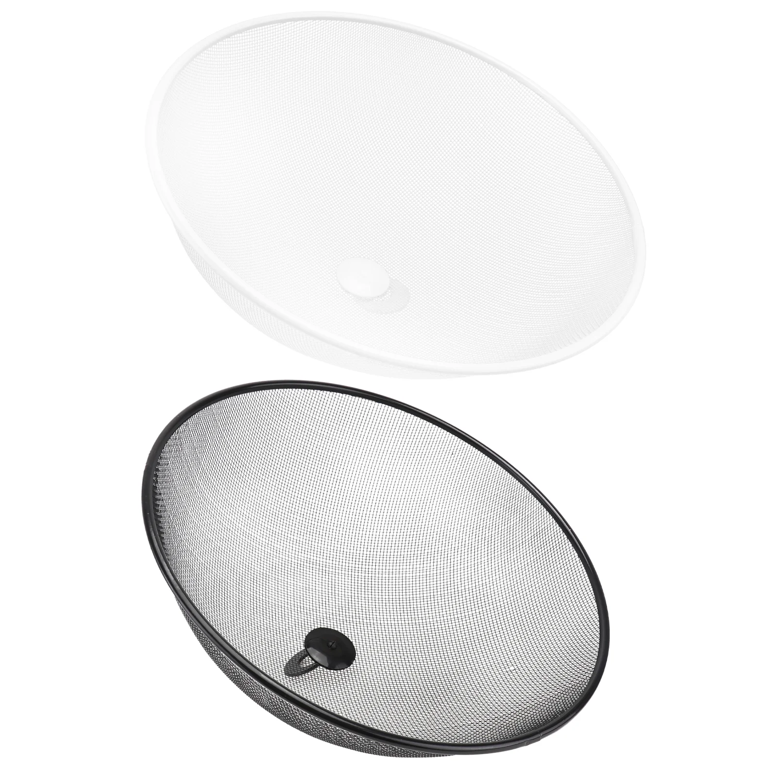 

Microwave Food Protector Stainless Steel Cover Camping Kitchen Table Protective Covers