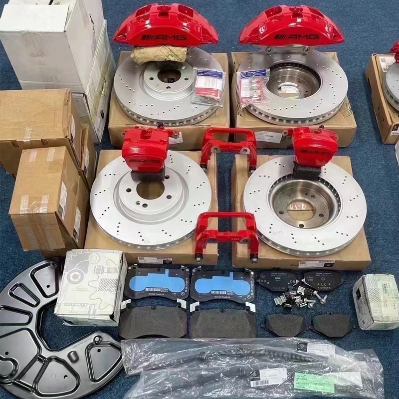 Тормозная система Amg для Mercedes Benz G class W463 W464 G350D G400D G500 G63 Шесть поршневых тормозных