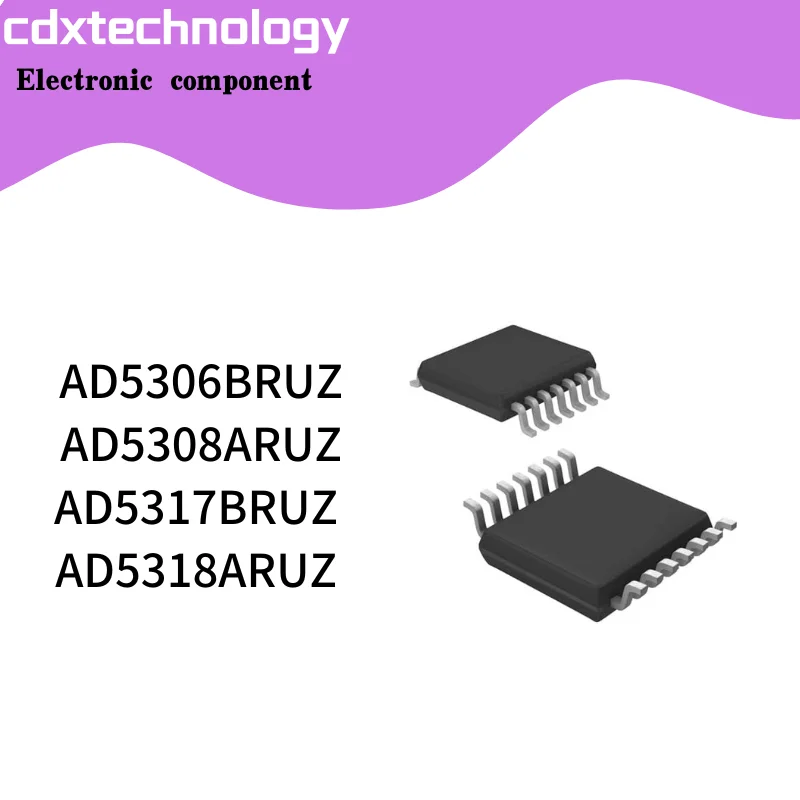 5 шт./лот AD5306BRUZ AD5308ARUZ AD5317BRUZ AD5318ARUZ TSSOP16 интегральная схема, новый оригинальный запас
