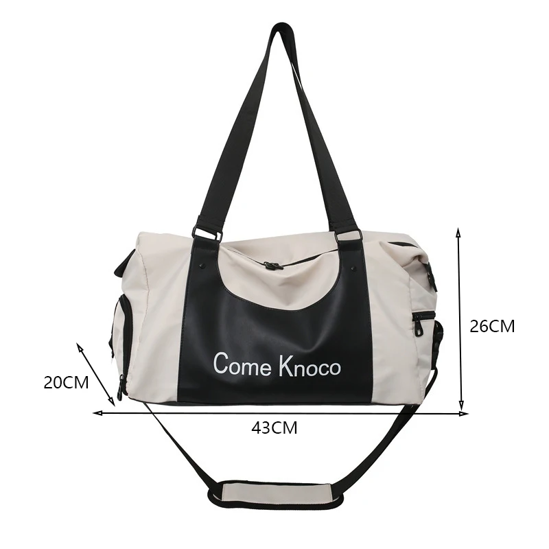 New Oxford Men Women Travel Bag Waterproof Luggage Bags Big Capacity Outdoor Travel Shoulder Bag Male Female Sports Storage Bag