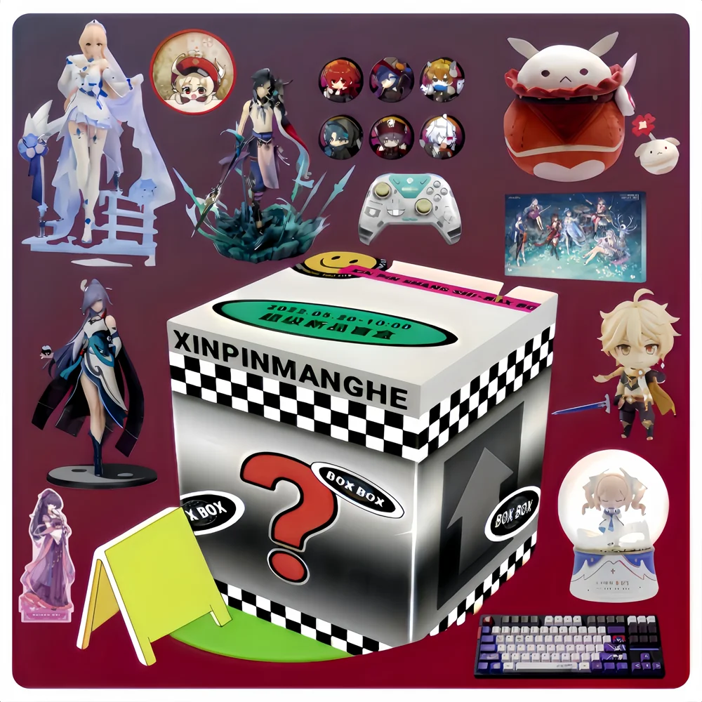 MiHoYo Game Косплей Luck Bag Honkai Impact 3RD&ampHonkai: Star Rail&ampGenshin Impact&ampTEARS OF THEMIS Рождественский