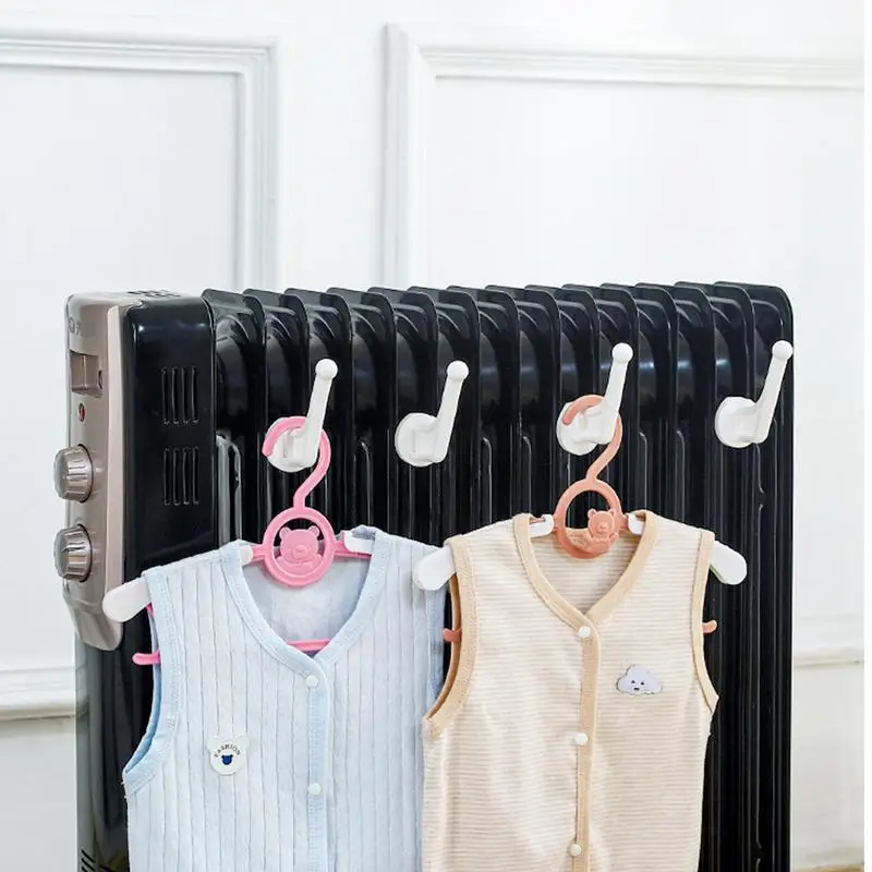 

Нагревательный крючок для полотенец из бамбука 5 шт.