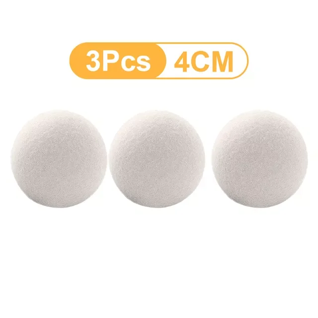 

Шарики для сушки шерсти многоразового использования, волшебный инструмент для стирки в стиральной машине, чистка, сушка, шарики для смягчен...