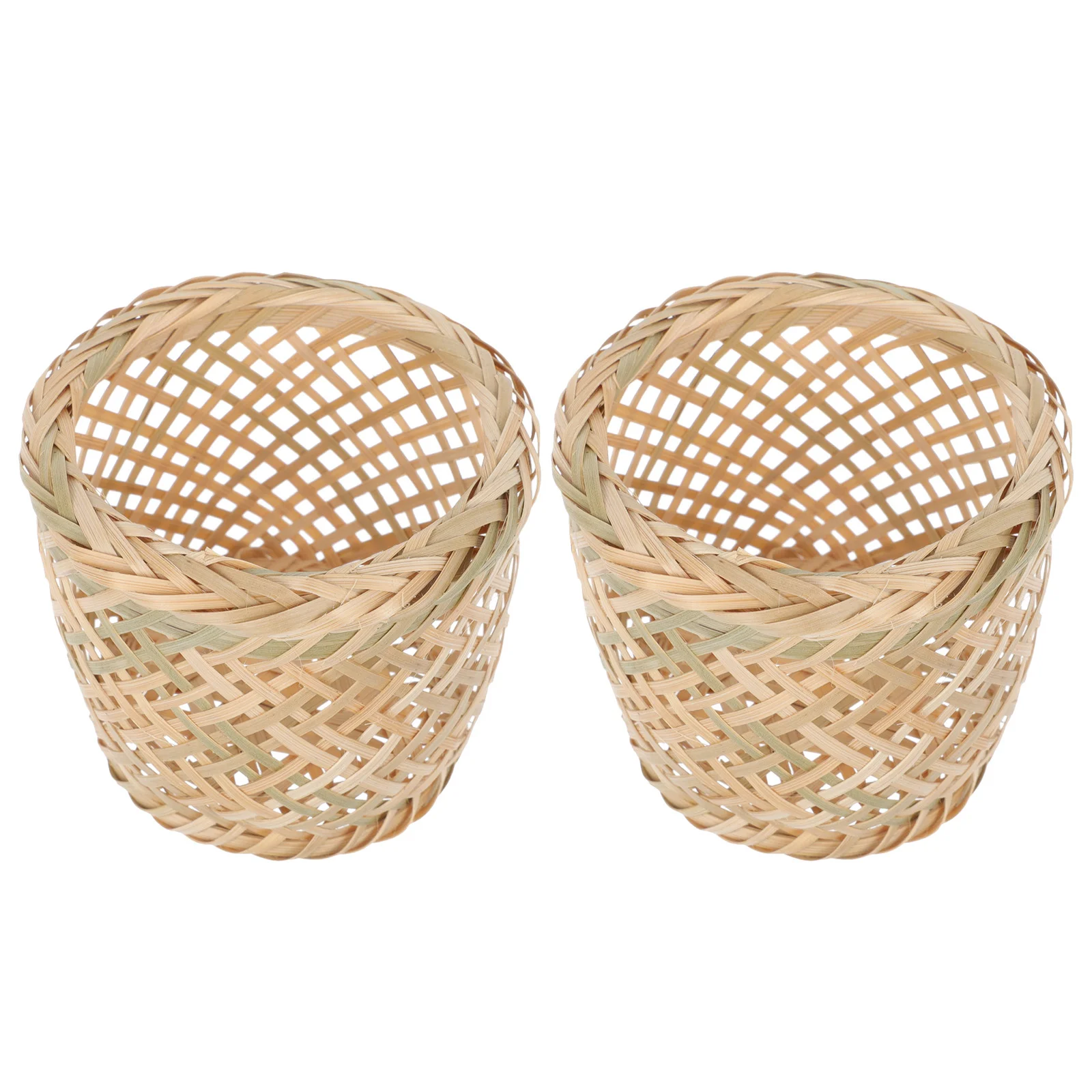 

Sleeve Cup Cover Woven Vase Glass Bottle Portable Holderpot Protection Can Wood Tumbler Holders Cagestorage Basket Coaster Drink