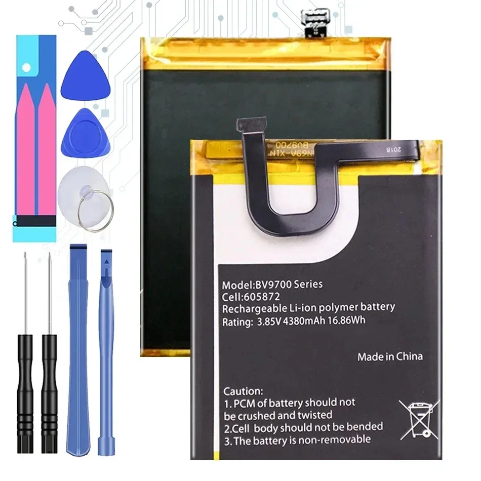 Аккумулятор мобильного телефона 4380 мАч для серии Blackview Bv9700 Pro 605872