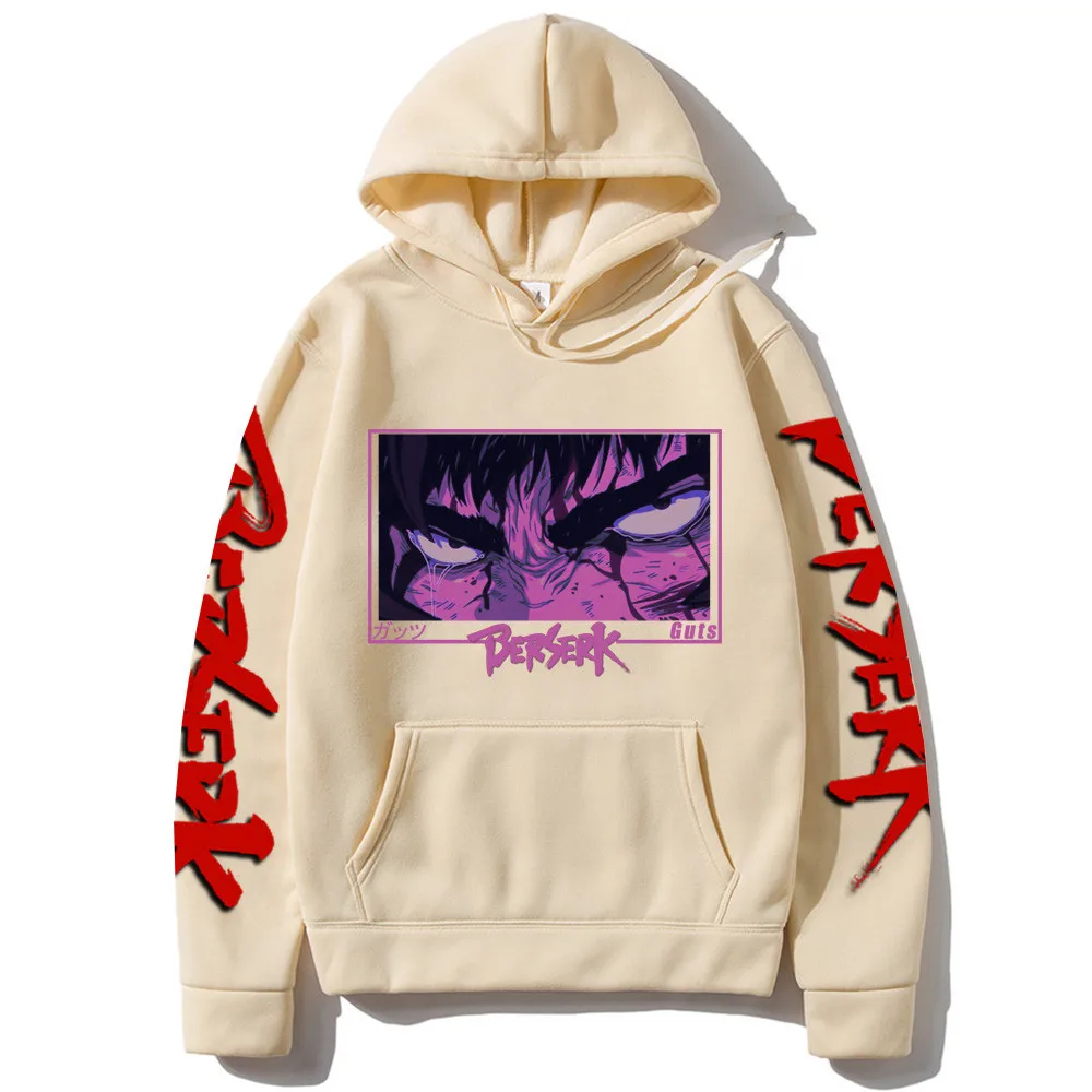

Sleeve Sweatshirt Guts Harajuku Black Long Sweatshirt Pullover Japan Manga Anime Eyes Men Winter Gothic Fashion Berserk Hoodies