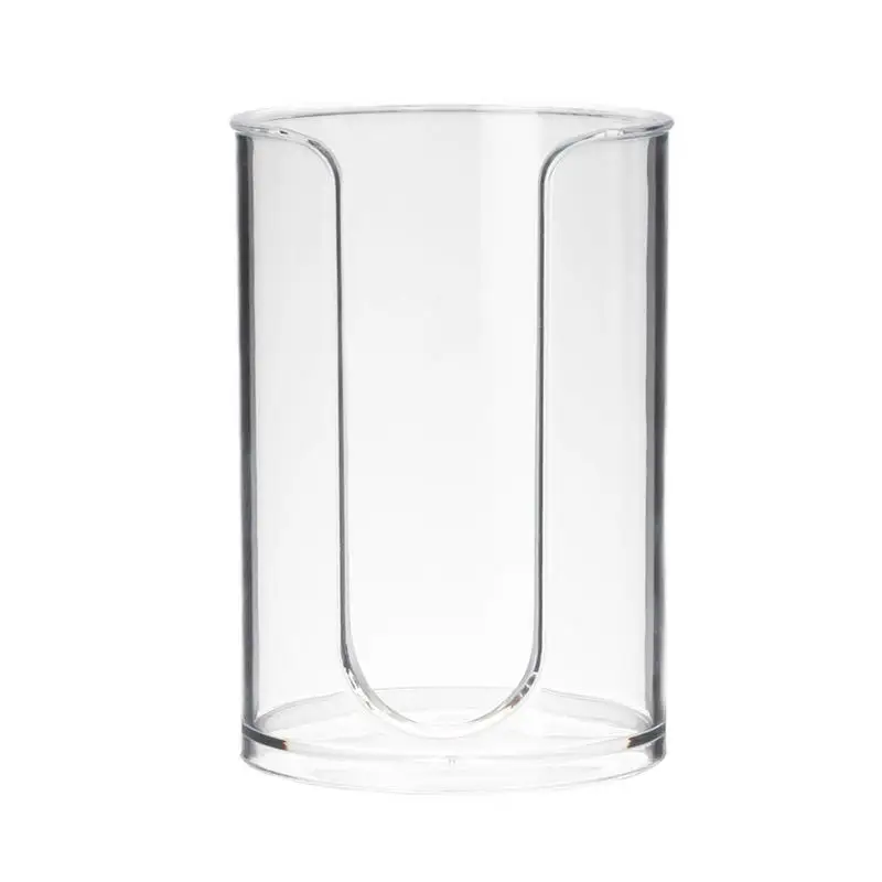 

Bathroom Cup Dispenser Bathroom Mouthwash Water Cup Dispenser Pull Type Automatic Remove Cup Holder For Supermarket Bathroom