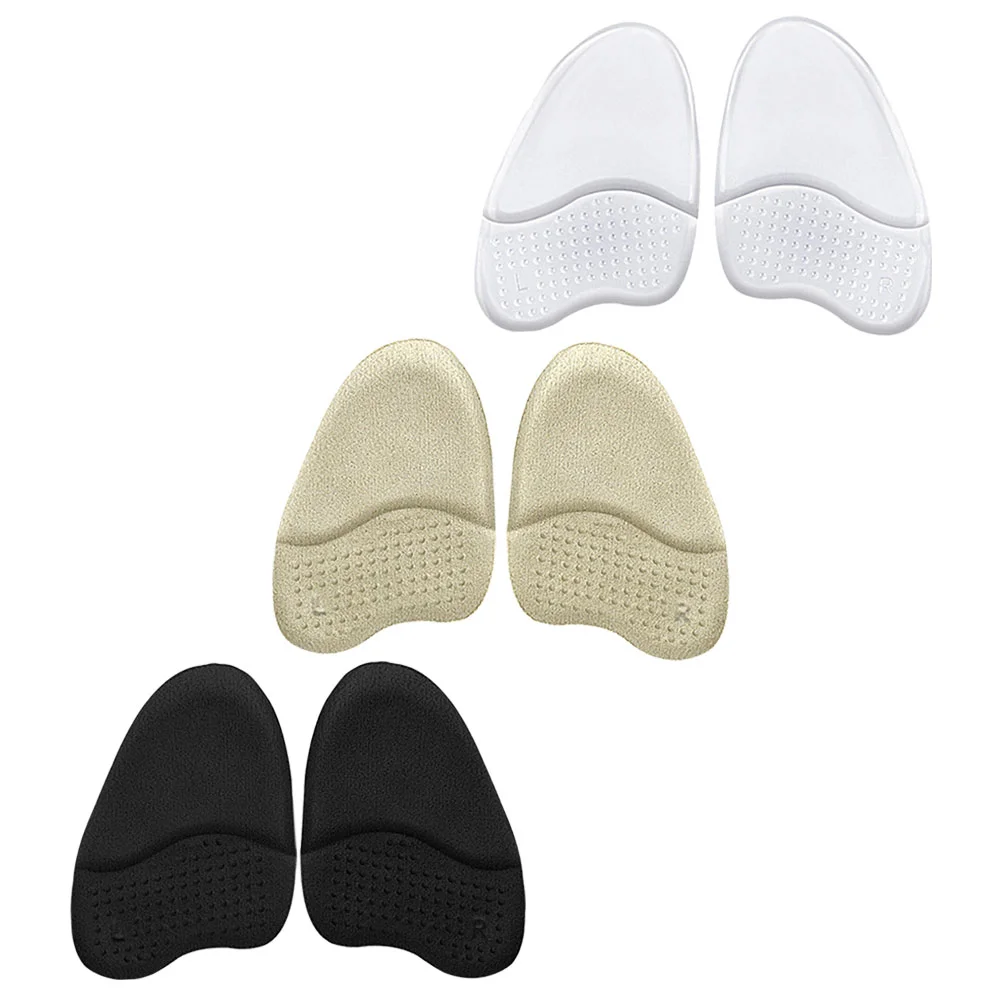 

3 Pairs Nonslip Foot Pads Adhesive Metatarsal Pads Forefoot Pads High Heel Shoe Inserts