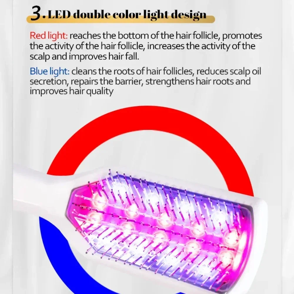 Красное и синее искусственное фототерапевтическое устройство для массажной