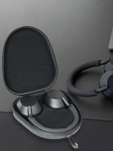 Жесткий чехол для переноски, противоударный портативный ящик для хранения, сумка из ЭВА, жесткий дорожный чехол с защитой от царапин для наушников Sony WH-1000XM5