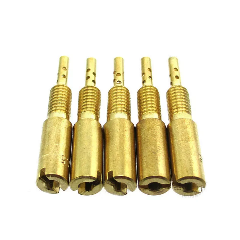 

5PCS Carburetors Part Pilot Slow Jets Vice Injector Carburetor Parts