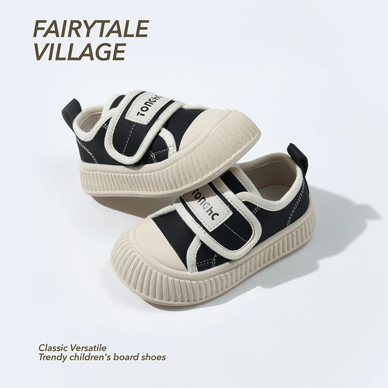 

Сказочная детская кожаная повседневная обувь для мальчиков и девочек