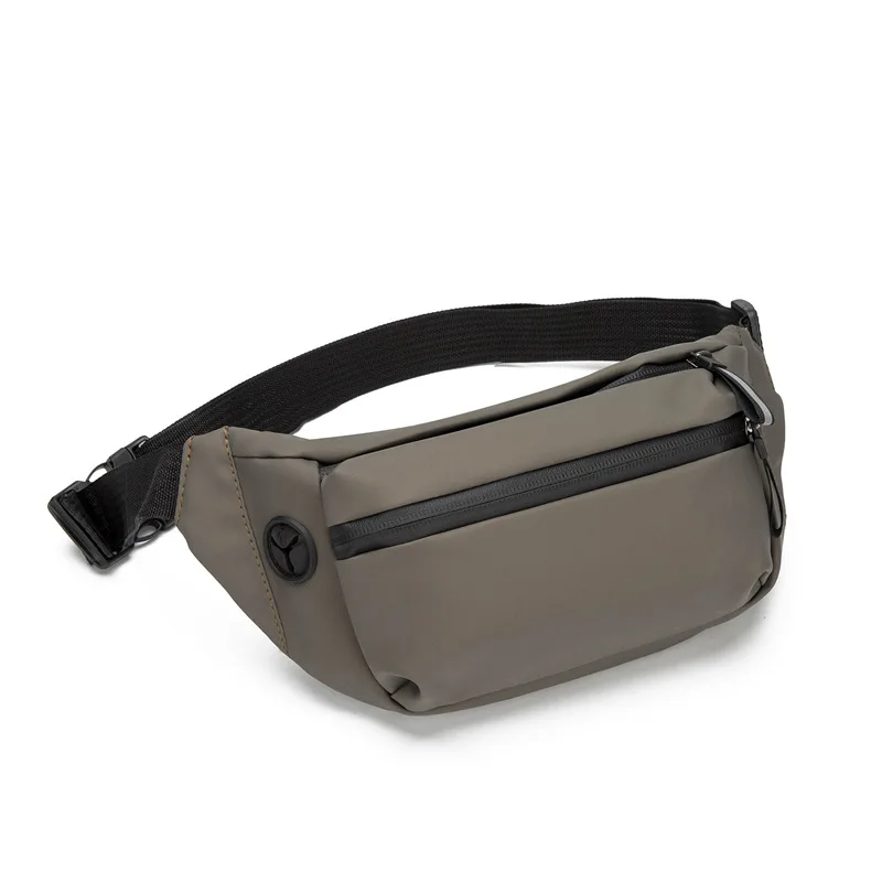 Men's Fashionable Multi-functional Waist Bag, Can Be Worn As Front/back/chest Bag